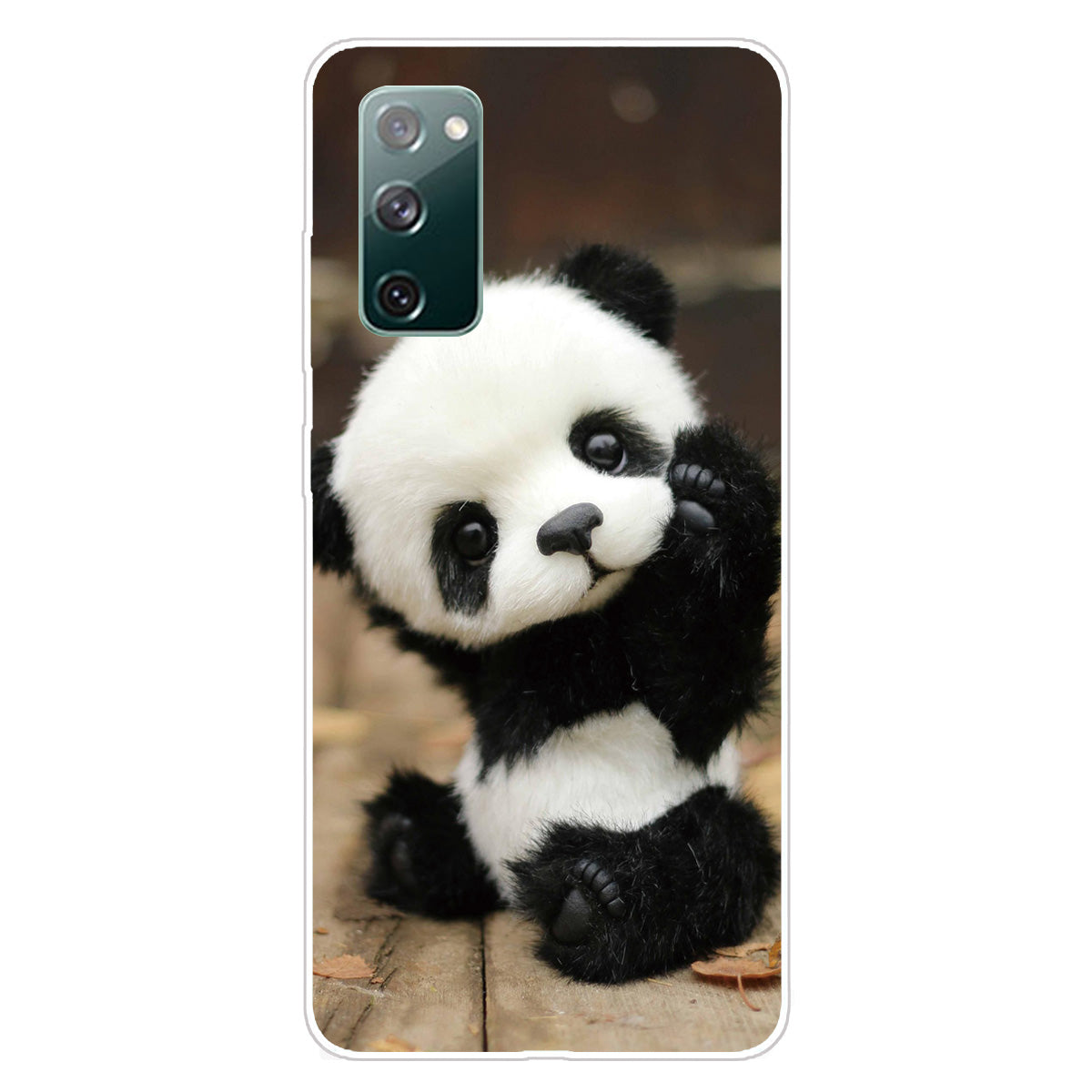 Pattern Printing Flexible TPU Phone Case for Samsung Galaxy S20 FE 4G/FE 5G/S20 Lite/S20 FE 2022 - Panda