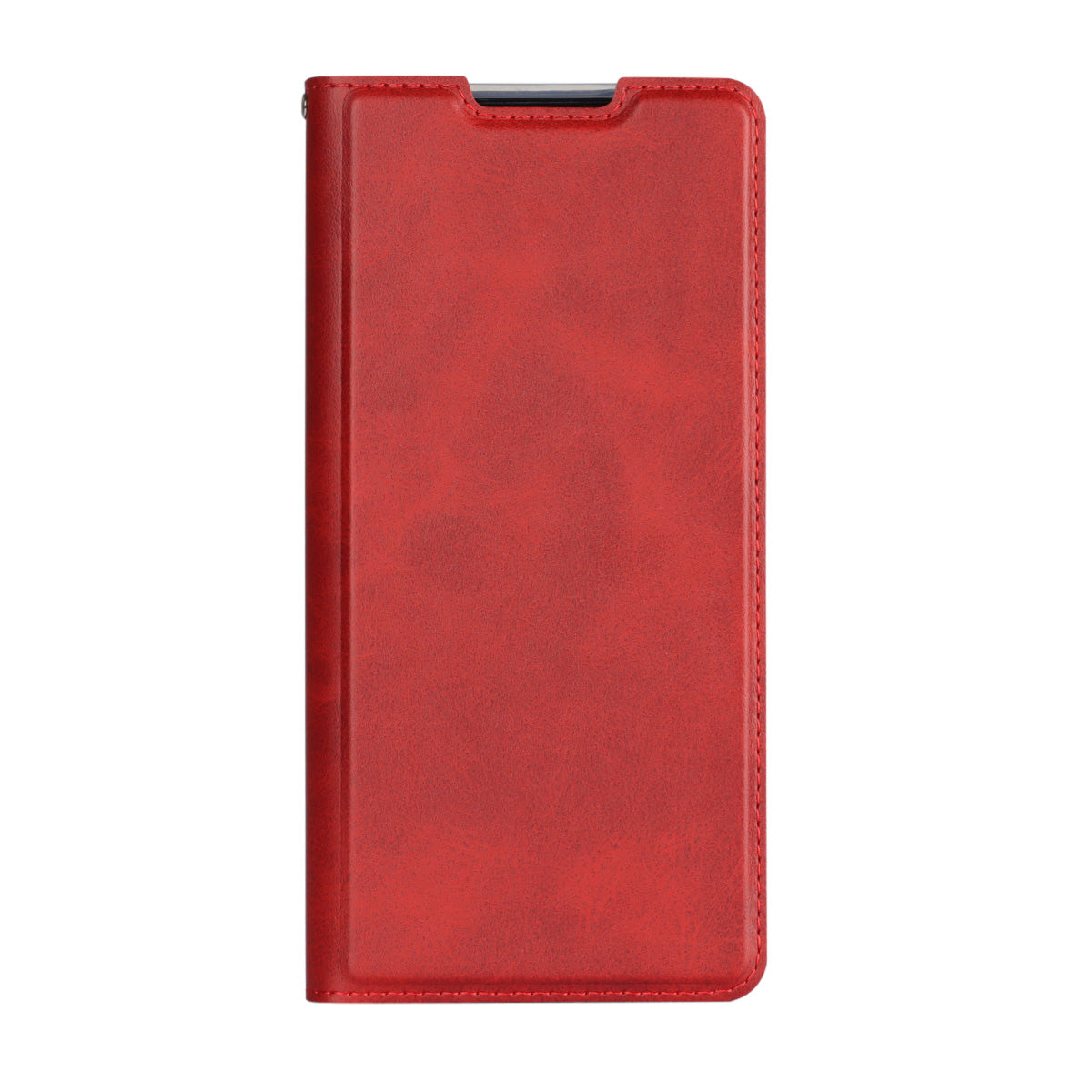 Card Slot Phone Cover Leather Stand Case with Strap for Samsung Galaxy S20 FE/S20 Fan Edition/S20 FE 5G/S20 Fan Edition 5G - Red