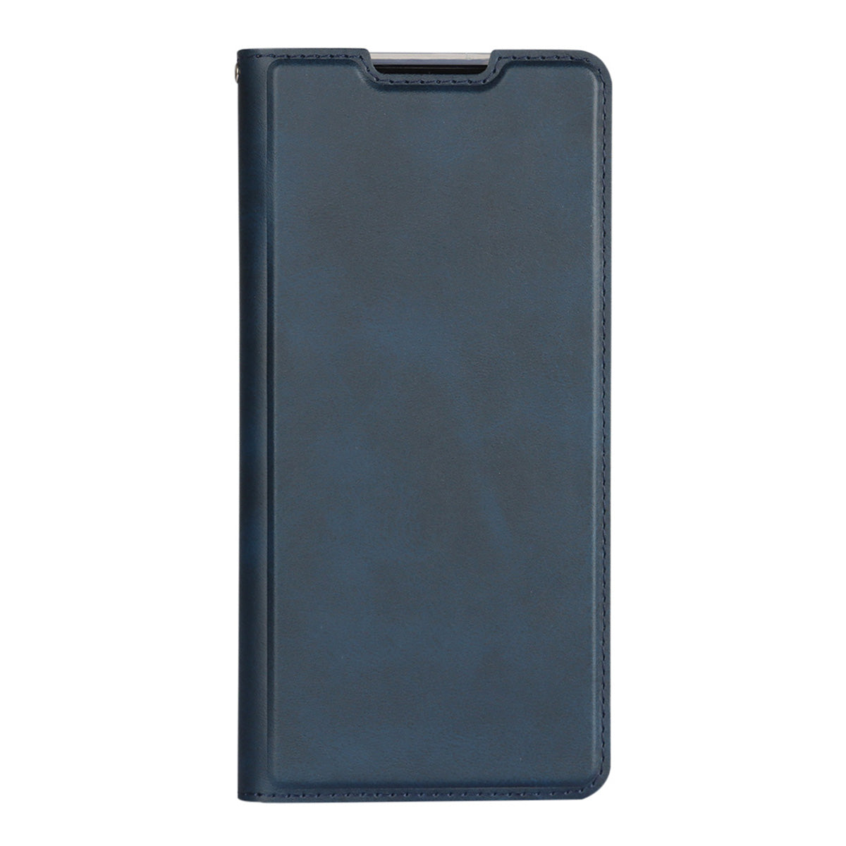 Card Slot Phone Cover Leather Stand Case with Strap for Samsung Galaxy S20 FE/S20 Fan Edition/S20 FE 5G/S20 Fan Edition 5G - Blue