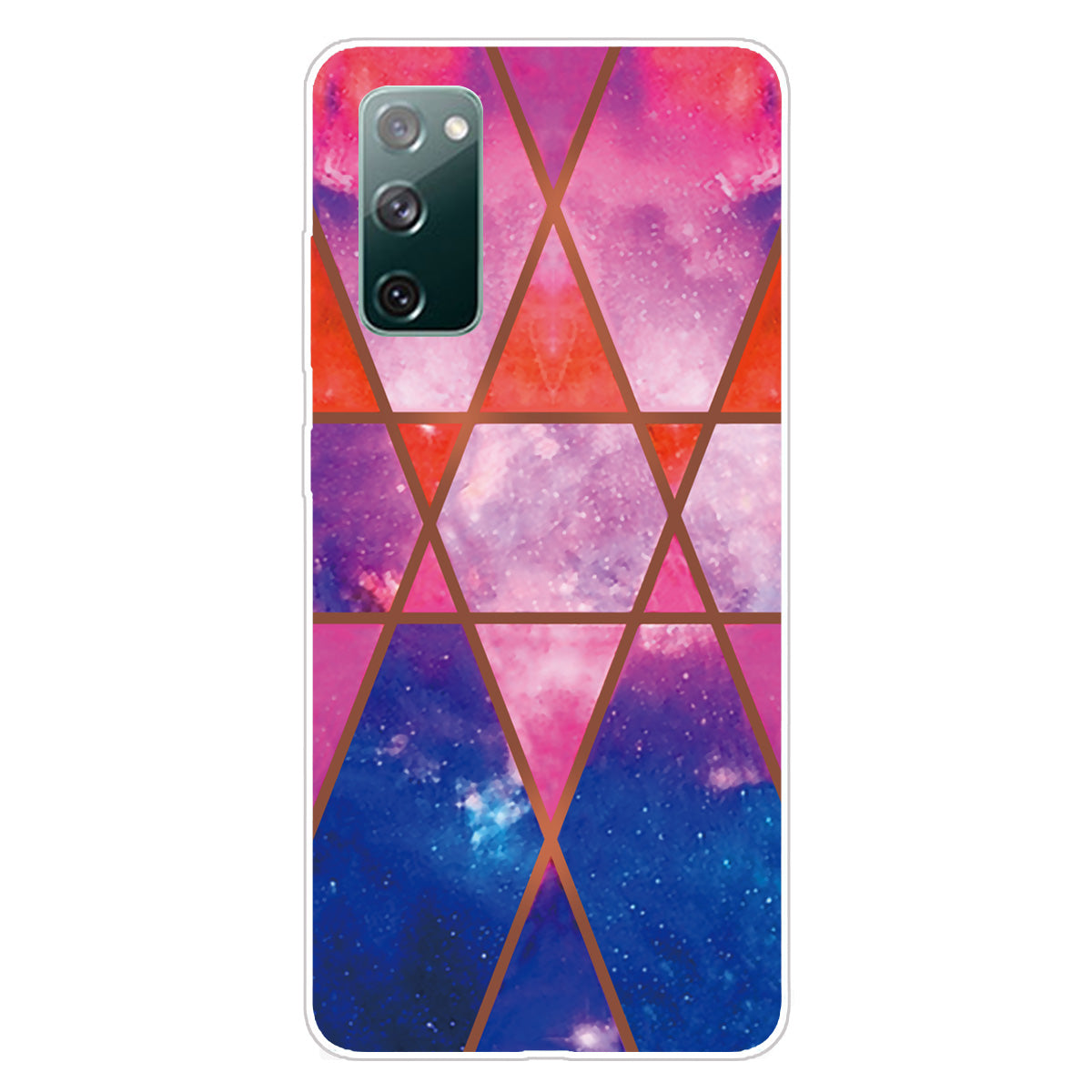 Soft TPU Shockproof Marble Pattern Phone Back Cover Case for Samsung Galaxy S20 FE/S20 FE 5G/S20 Lite/S20 FE 2022 - Style E