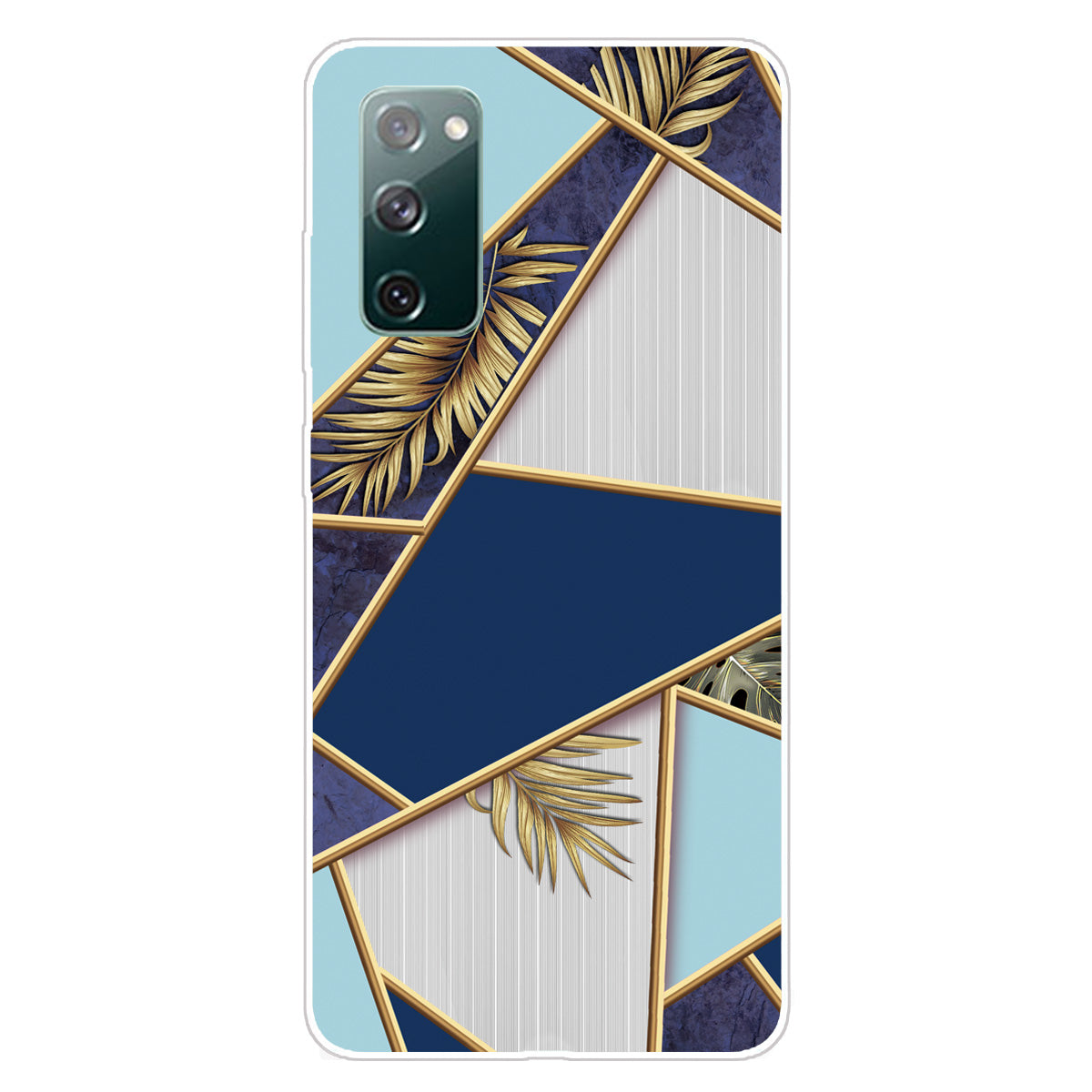 Soft TPU Shockproof Marble Pattern Phone Back Cover Case for Samsung Galaxy S20 FE/S20 Fan Edition/S20 FE 5G/S20 Fan Edition 5G/S20 Lite/S20 FE 2022 - Style T