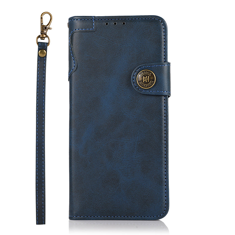 KHAZNEH Shockproof PU Leather Stand Wallet Mobile Phone Cover for Samsung Galaxy S20 FE/S20 Fan Edition/S20 FE 5G/S20 Fan Edition 5G/S20 Lite/S20 FE 2022 - Blue