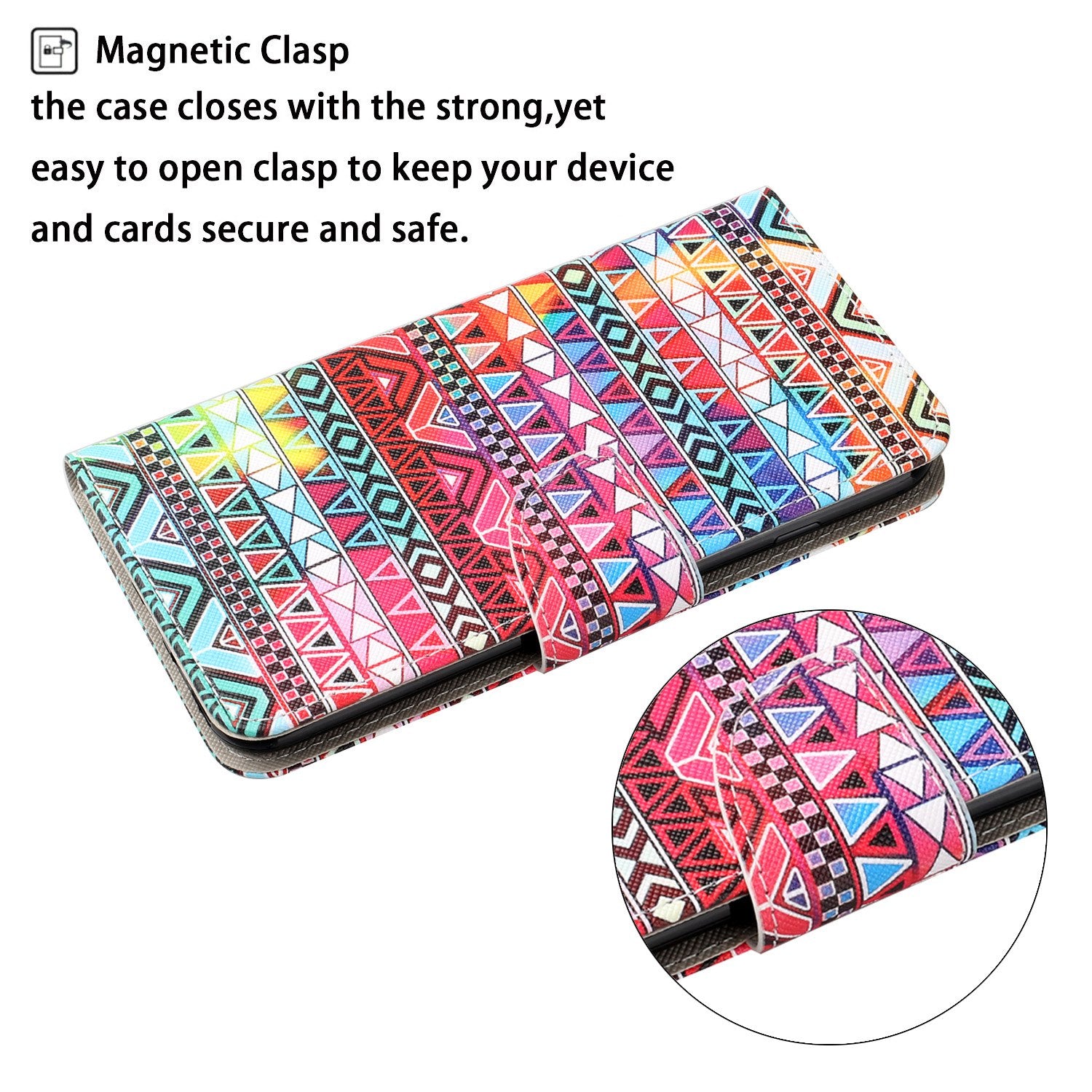 Pattern Printing Wallet Design Phone Cover PU Leather Stand Case with Strap for Samsung Galaxy S20 FE/S20 Fan Edition/S20 FE 5G/S20 Fan Edition 5G/S20 Lite/S20 FE 2022 - Geometry Gathering