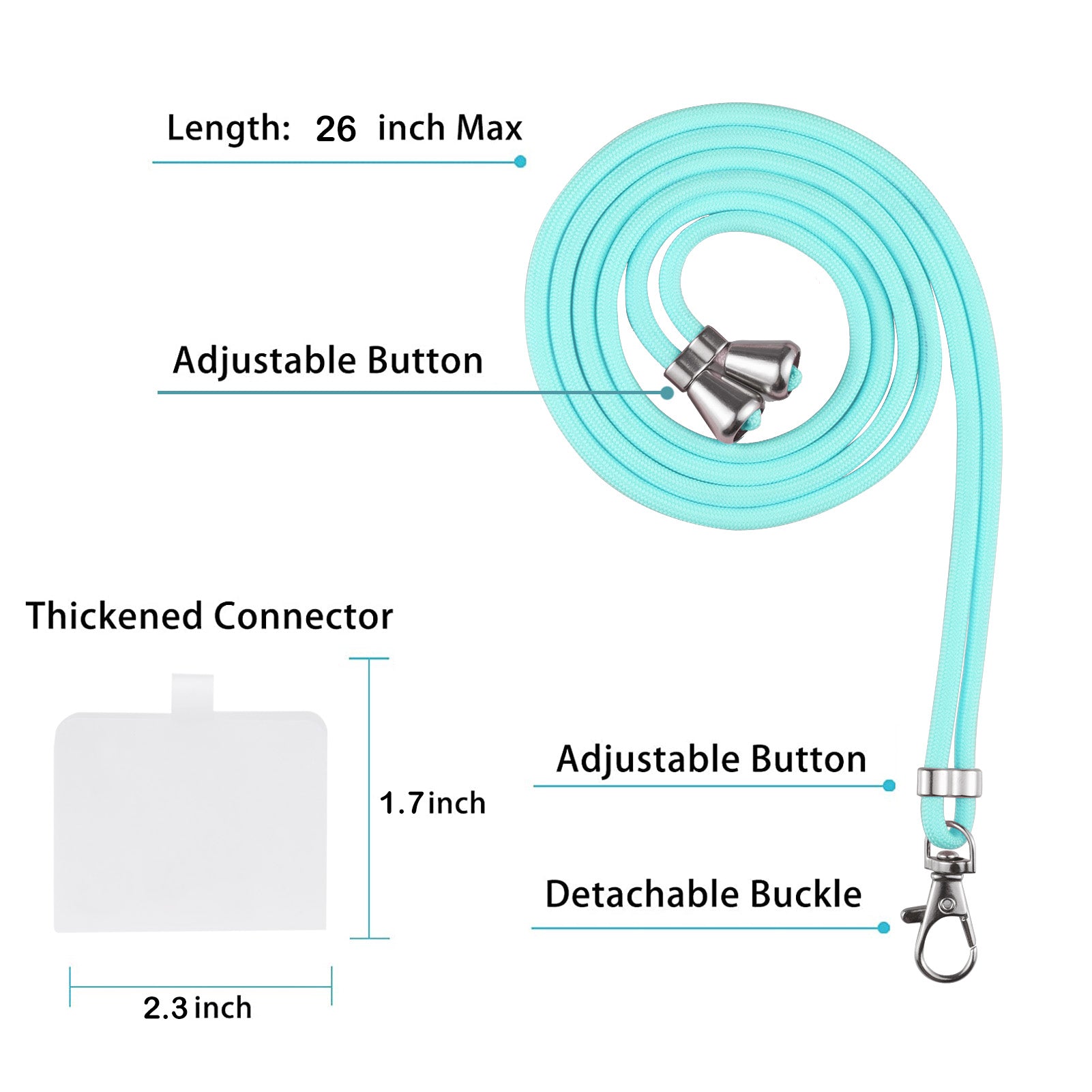 2.0mm IMD Electroplating Marble Pattern Protective Shell Case with Lanyard for Samsung Galaxy S20 4G/S20 5G - Blue/Green