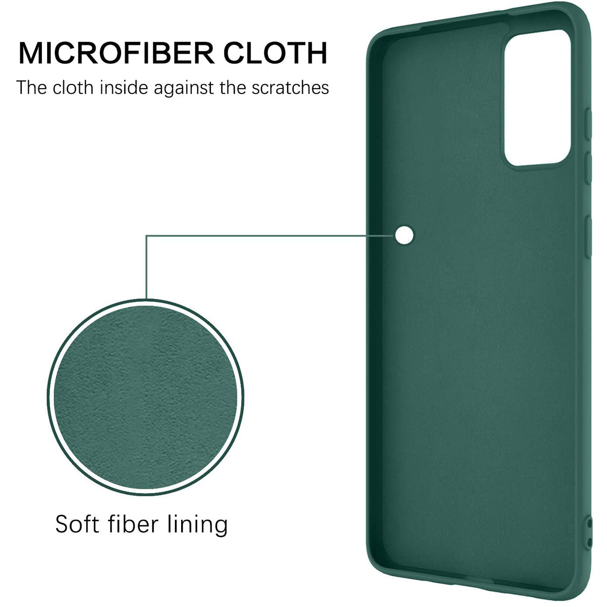 Finger Ring Kickstand Design Liquid Silicone Easy-Clean Phone Protective Case Cover with Hand Strap for Samsung Galaxy S20 FE/S20 FE 5G/S20 Lite - Blackish Green