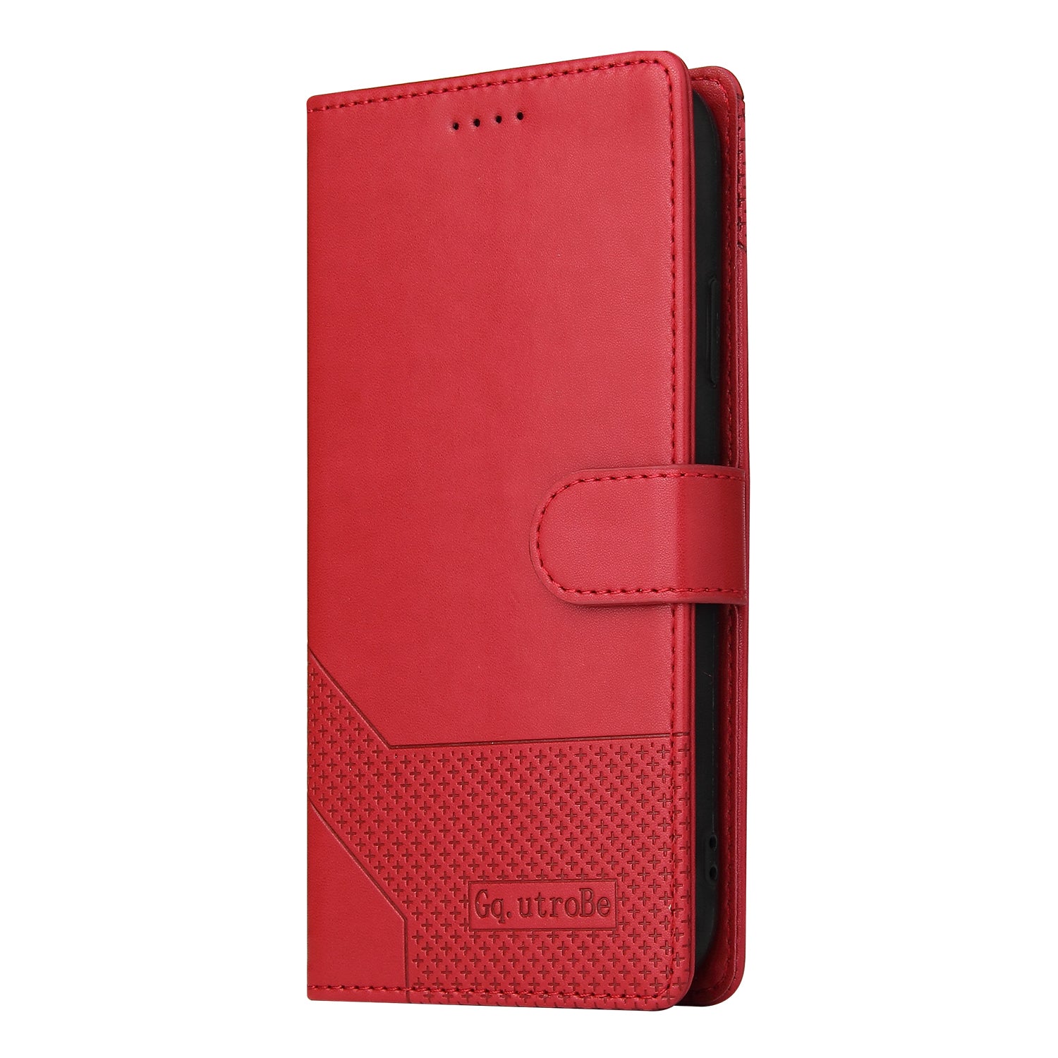 GQ.UTROBE 009 Series Multi-function Card Slot Phone Cover Leather Wallet Phone Case with Stand for Samsung Galaxy S20 FE 2022/S20 FE 4G/S20 FE 5G/S20 Lite - Red