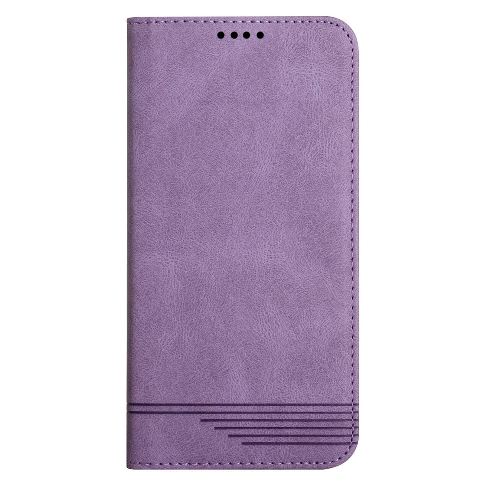 Foldable Stand Magnetic Auto Closure Leather Phone Case with Wallet for Samsung Galaxy S20 FE 2022/S20 FE/S20 FE 5G/S20 Lite - Purple