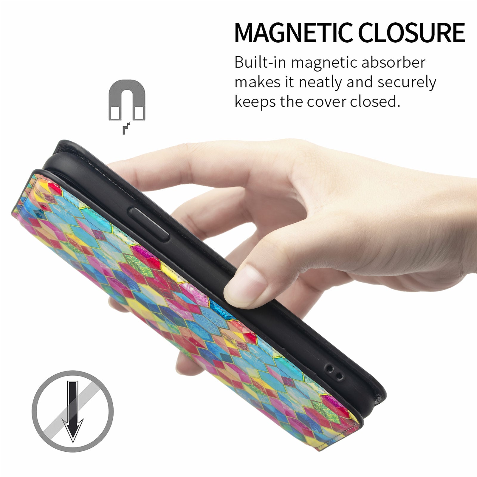 CASENEO 001 Series for Samsung Galaxy S20 FE 2022/S20 FE 4G/5G/S20 Lite/S20 Fan Edition 4G/5G Pattern Printing Leather Case RFID Blocking Wallet Stand Magnetic Closure Phone Cover - Magic Space