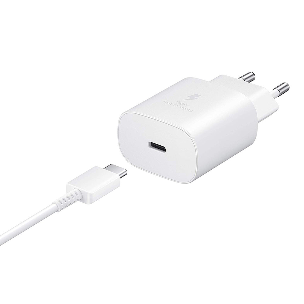 EP-TA800 25W PD Super Fast Charger Type C Travel Quick Charging Adapter EU Plug for Samsung Galaxy Note10 10+ S10 - White