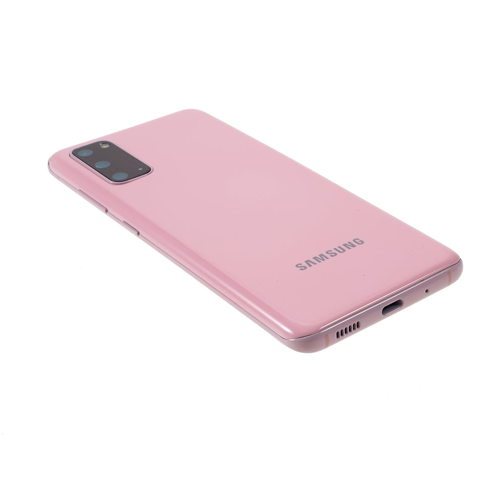 Black Screen Display Non-working Dummy Phone Model for Samsung Galaxy S20 - Pink