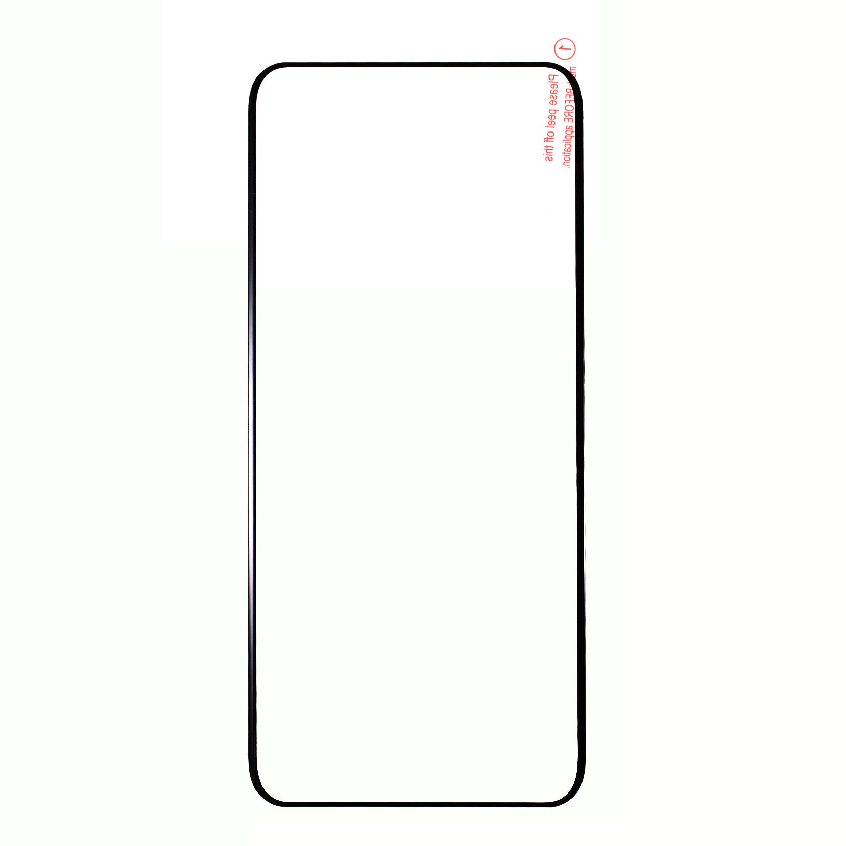 Silk Print Full Glue Complete Coverage Tempered Glass Screen Protector Film for Samsung Galaxy S20 Plus