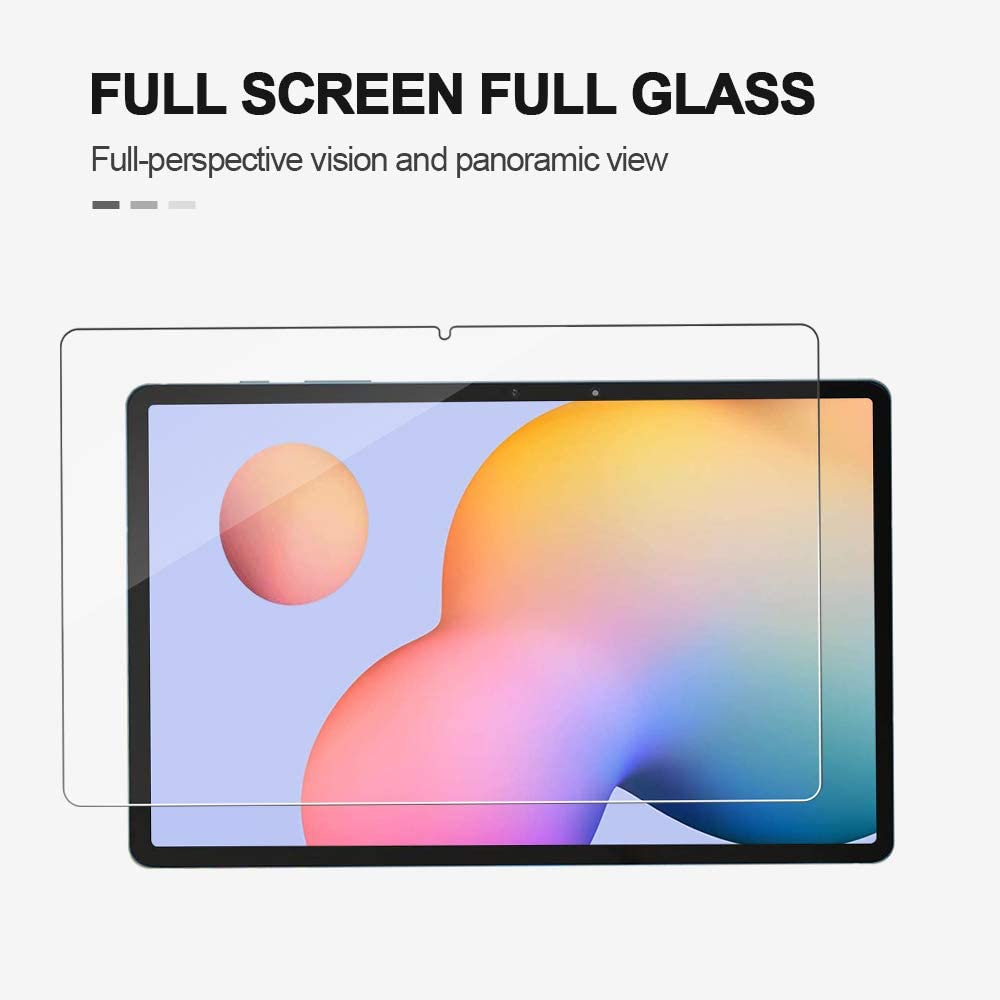 2.5D Arc Edge 9H Full Screen Coverage Tempered Glass Film for Samsung Galaxy Tab S9 FE / S9 / S8 / S7