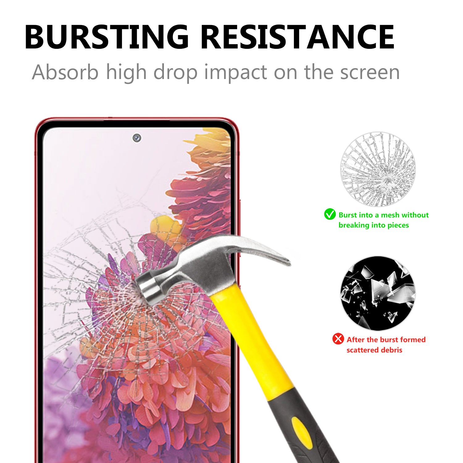 Full Screen Full Glue Tempered Glass Screen Guard Film for Samsung Galaxy S20 FE 4G/5G/S20 Lite/S20 FE 2022