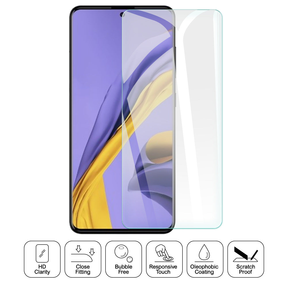 LUANKE for Samsung Galaxy S20 FE 4G/5G/S20 Lite/S20 FE 2022 Full Glue Ultra Clear Tempered Glass Screen Guard Film