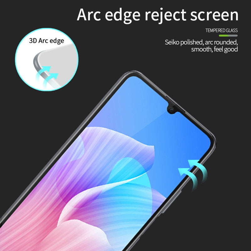 PINWUYO JK 3D Curved Tempered Glass Film-2 for Samsung Galaxy F34 5G / M34 5G HD Clear Full Glue High Aluminum-silicon Glass Screen Protector