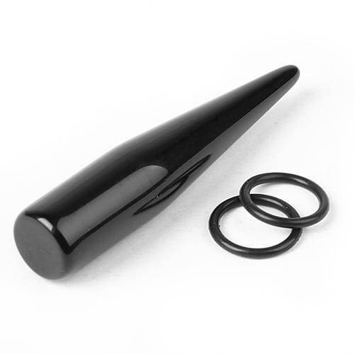 Acrylic Expander Taper Ear Stretching Plug 14mm - Black