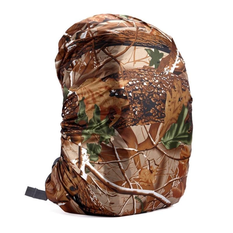 Waterproof Dustproof Backpack Rain Cover Portable Ultralight Outdoor Tools Hiking Protective Cover 80L (Forest Camouflage)