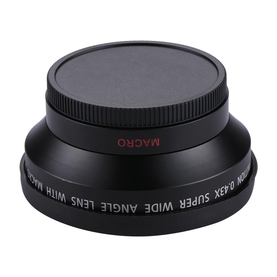 62mm 0.45X Super Wide Angle Lens with Macro Lens