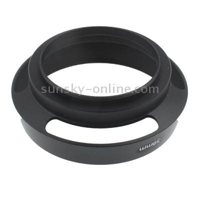 39mm Metal Vented Lens Hood for Leica M (Black)