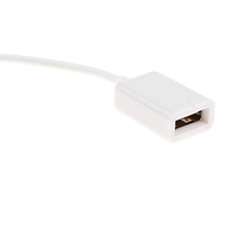 3.5mm Male AUX Audio Plug Jack to USB 2.0 Female Converter Adapter Plug Charging and Data