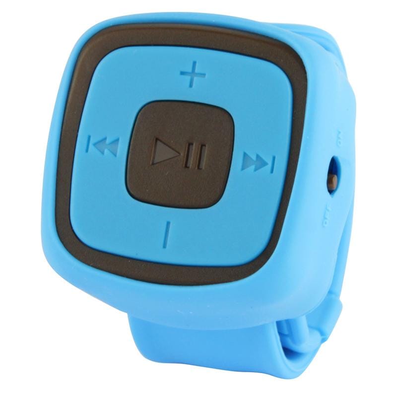 Fashionable Snap Sports Watch Style MP3 Player with TF Card Slot (Blue)