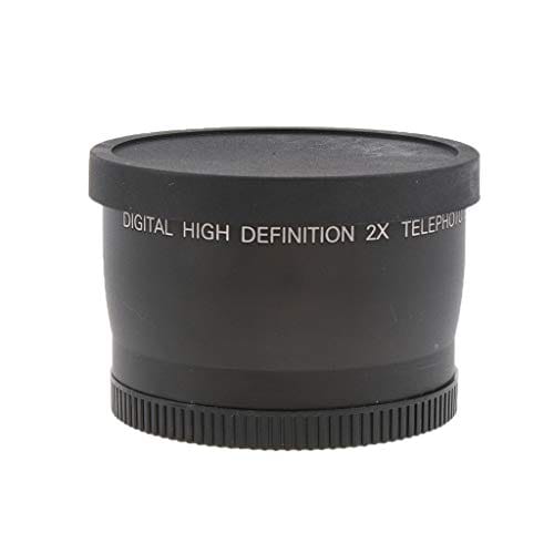 58mm 2X Telephoto Lens Teleconverter for Canon 1100D 1000D 600D 550D 500D 450D Digital Camera Universal