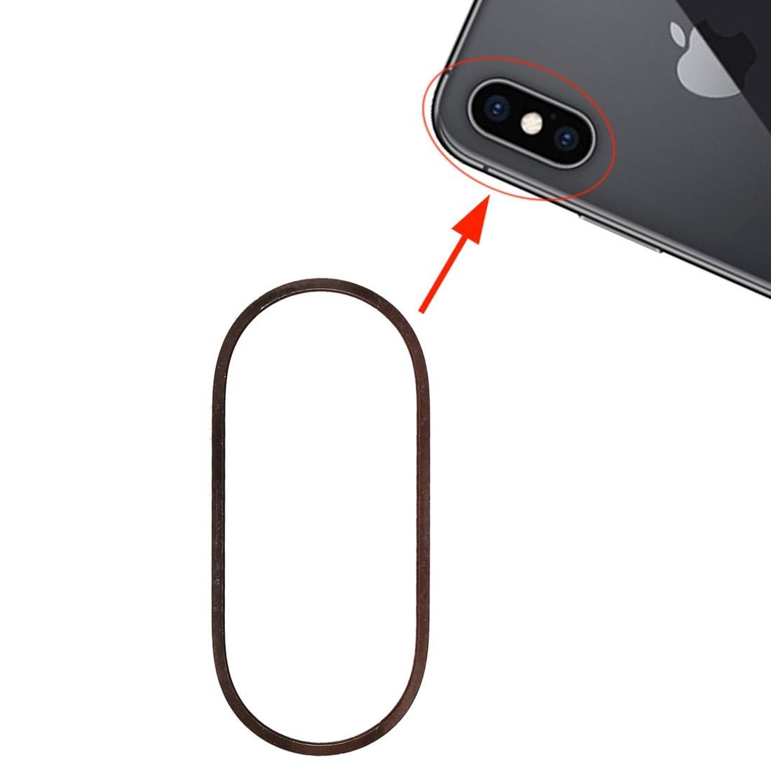 Rear Camera Glass Lens Metal Protector Hoop Ring for iPhone XS & XS Max (Gold)