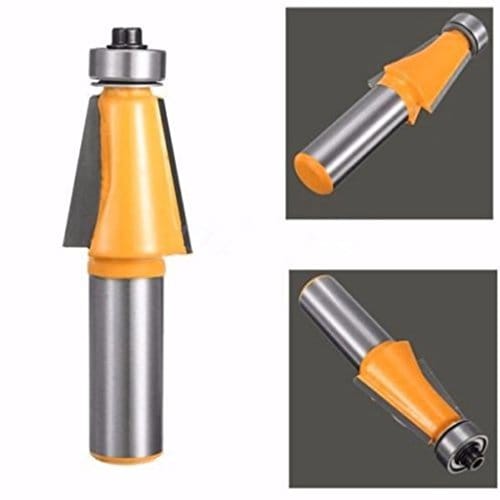 1/2inch Shank 15Degree Chamfer and Bevel Edging Router Bit 2-15/16inch H Woodworking Tool