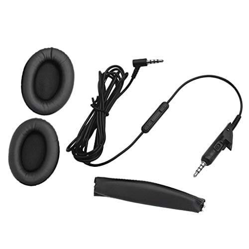 Replacement Ear Pads & Head Beam & Audio Cable for Bose QuietComfort 15/ Bose QC15 Headphones