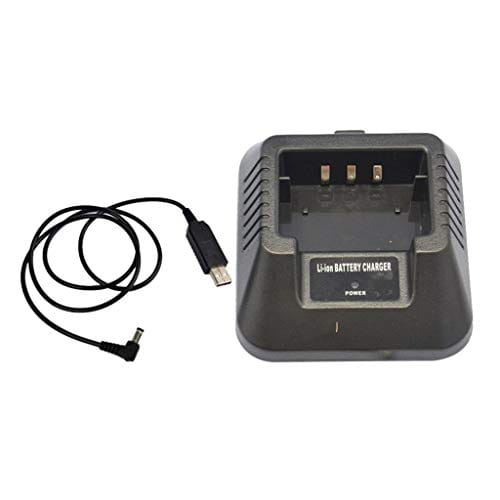 USB Charger Adapter for for Baofeng UV-5R DM-5R BF-F8+ BF-F8HP Ham Radios Walkie Talkies