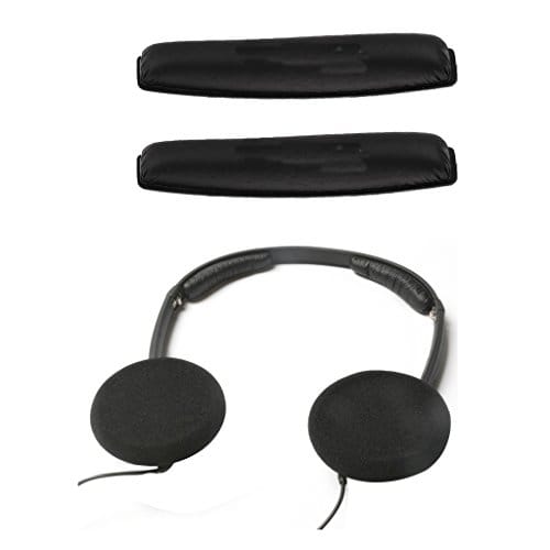 1Piece Headband Pad Cushion Replacement for Sennheiser PX100 PX200/80 Black