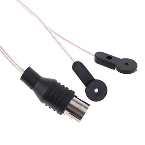 FM Antenna Connector Aerial Dipole HD Radio Connecting Cord 75 Ohm for Stereo 3.2M Aerial Connecting Cord Cable PAL Connector