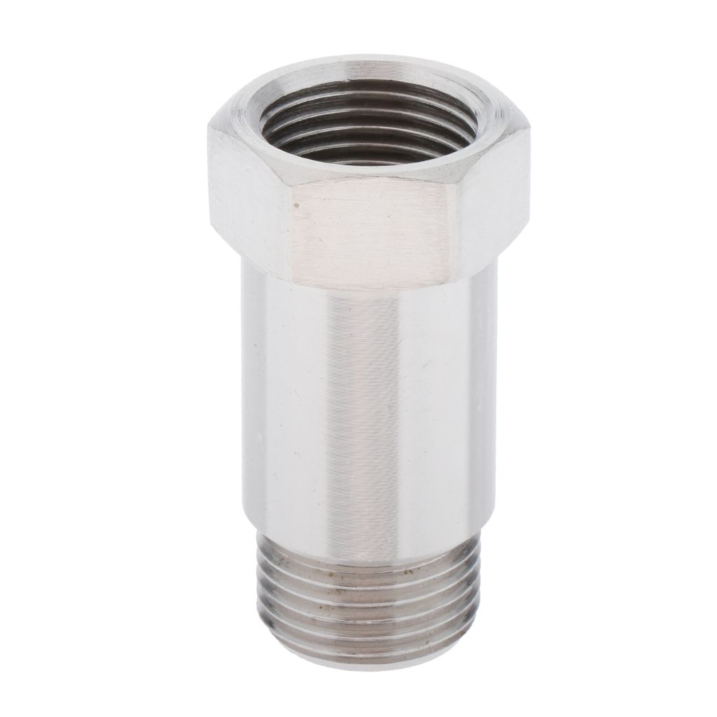 New Stainless O2 Sensor Extension Spacer Fix Adapter Isolator 45mm-M18 x 1.5