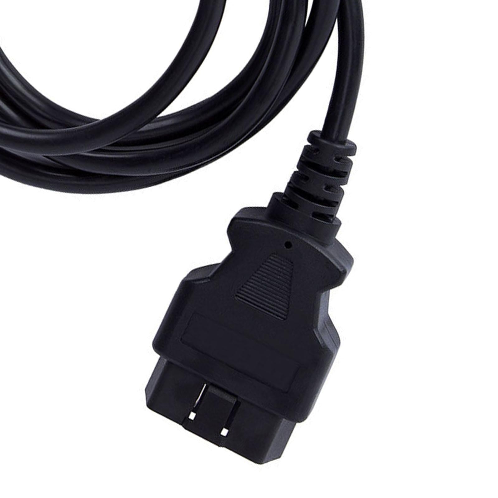 1.55M OBD II OBD2 16 Pin Male to Female Extension Cable OBD 2 to dB15Pin