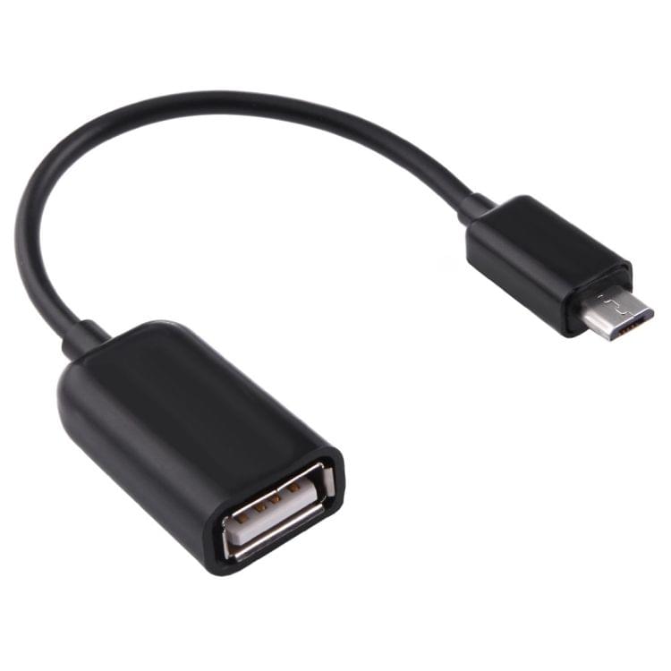 [HK Stock] High Quality USB 2.0 AF to Micro USB 5 Pin Male Adapter Cable with OTG Function