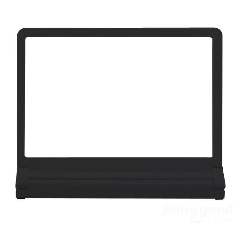 X1 8.0 inch 3X-5X Magnification Angle-Adjustable Eyeshield 3D Video Mobile Screen Magnifier, Size:18.0 cm x 14.2 cm x 1.5 cm(Black)