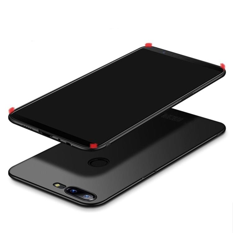 MOFI for OnePlus 5T PC Ultra-thin Edge Fully Wrapped Up Protective Case Back Cover (Black)