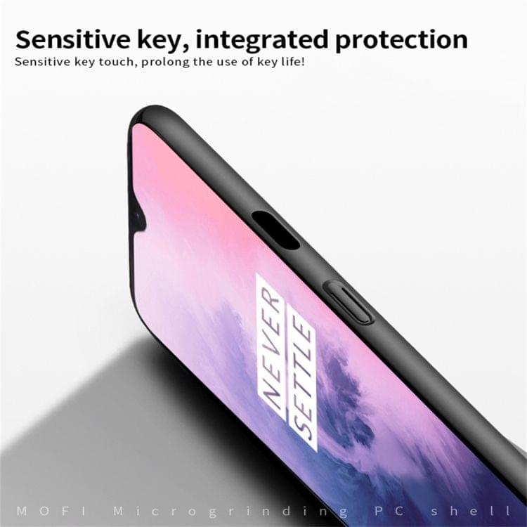 MOFI Frosted PC Ultra-thin Hard Case for OnePlus 7 (Black)