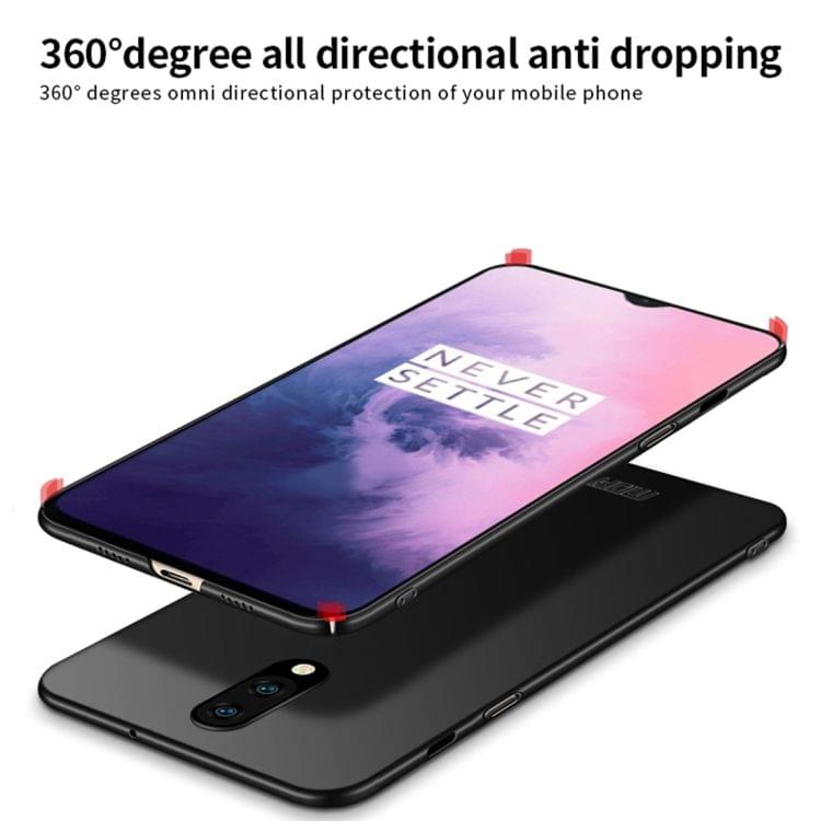 MOFI Frosted PC Ultra-thin Hard Case for OnePlus 7 (Black)