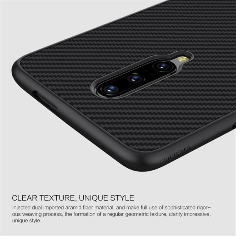 NILLKIN Anti-slip Texture PC Case for OnePlus 7 Pro (Black)