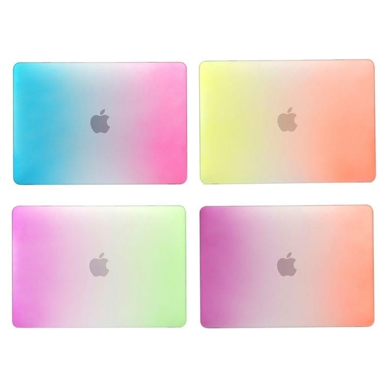 For 2016 New Macbook Pro 13.3 inch A1706 & A1708 Laptop Rainbow Pattern PC Protective Case