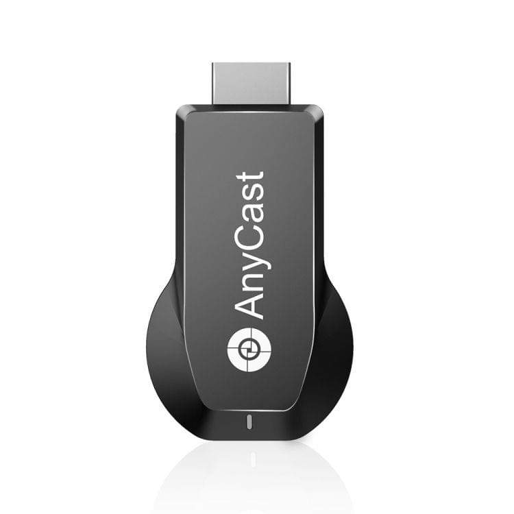 AnyCast M100 2.4G Dual Core H.265 4K HDMI DLNA Airplay WiFi Wireless Display Receiver Dongle for Windows, Android, iOS, Mac OS(Black)