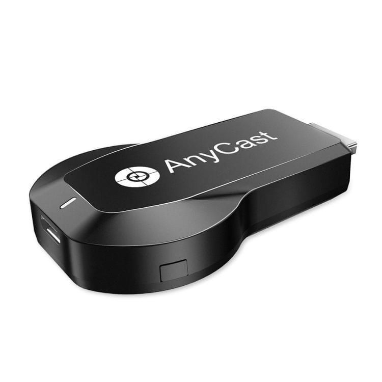 AnyCast M100 2.4G Dual Core H.265 4K HDMI DLNA Airplay WiFi Wireless Display Receiver Dongle for Windows, Android, iOS, Mac OS(Black)