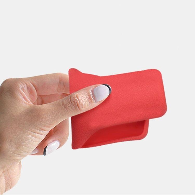 Universal Waterproof Anti-drop Silicone Remote Controller Protective Cover Case for Samsung Smart TV(Red)