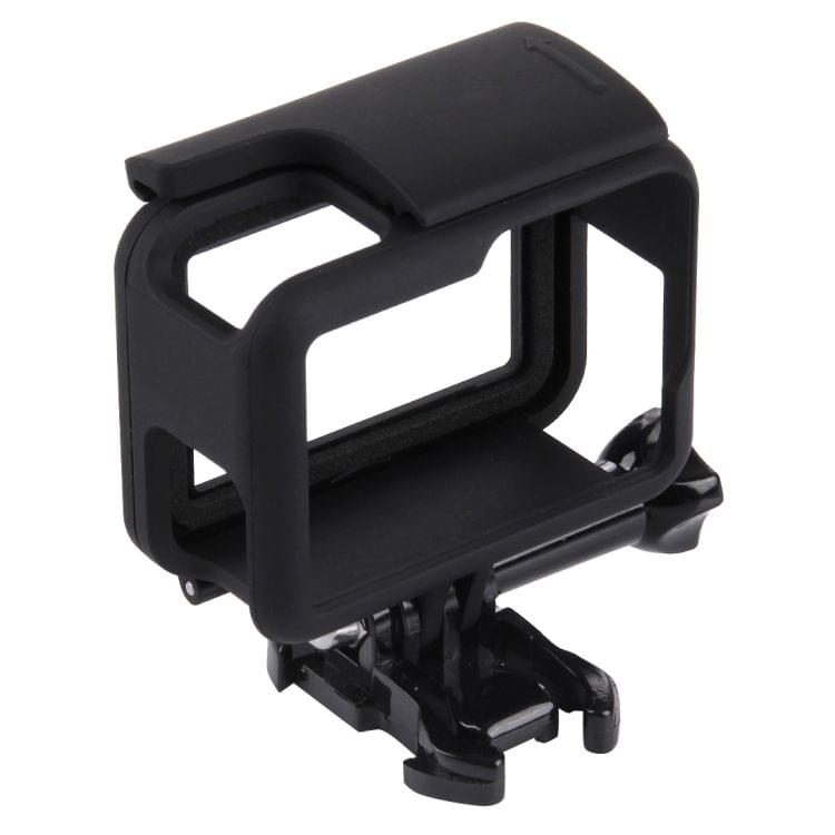 PULUZ ABS Plastic Housing Shell Frame Mount Protective Case Cage with Pedestal and Long Screw for GoPro HERO(2018)