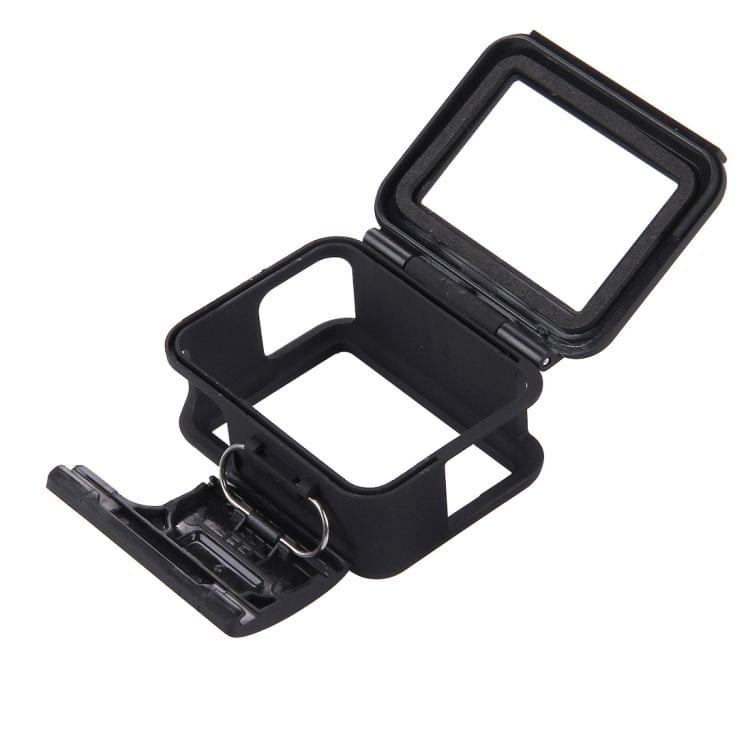 PULUZ ABS Plastic Housing Shell Frame Mount Protective Case Cage with Pedestal and Long Screw for GoPro HERO(2018)