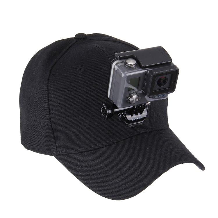 Outdoor Sun Hat Topi Baseball Cap with Camera Stand Holder Mount for GoPro & SJCAM & Xiaomi Xiaoyi Sport Action Camera