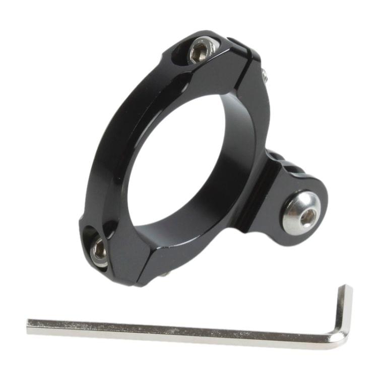 TMC Bike Aluminum Handle Bar Standard Mount for GoPro Hero 4 / 3+ / 3 / 2 / 1, Internal Diameter: 31.8mm(Black)