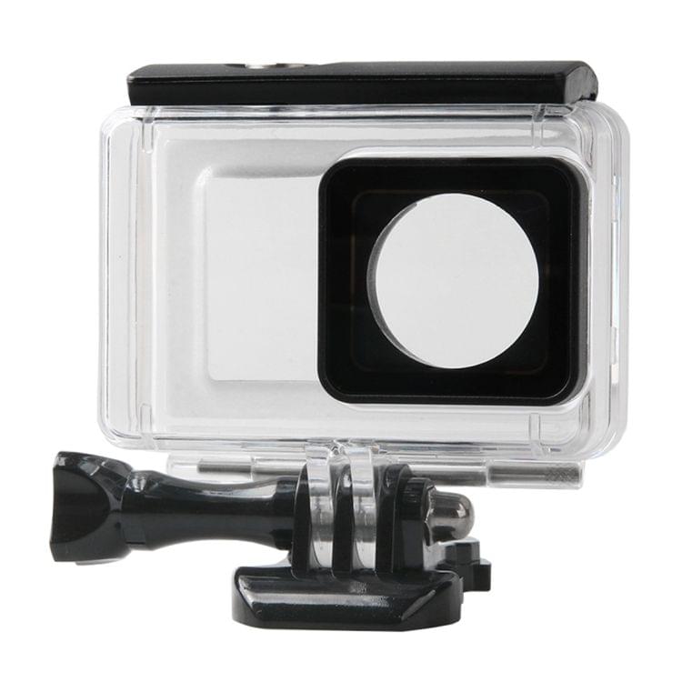 Touch Screen Waterproof Housing Protective Case with Buckle Basic Mount & Screw for Xiaomi Xiaoyi II 4K Camera, Waterproof Depth: 45m