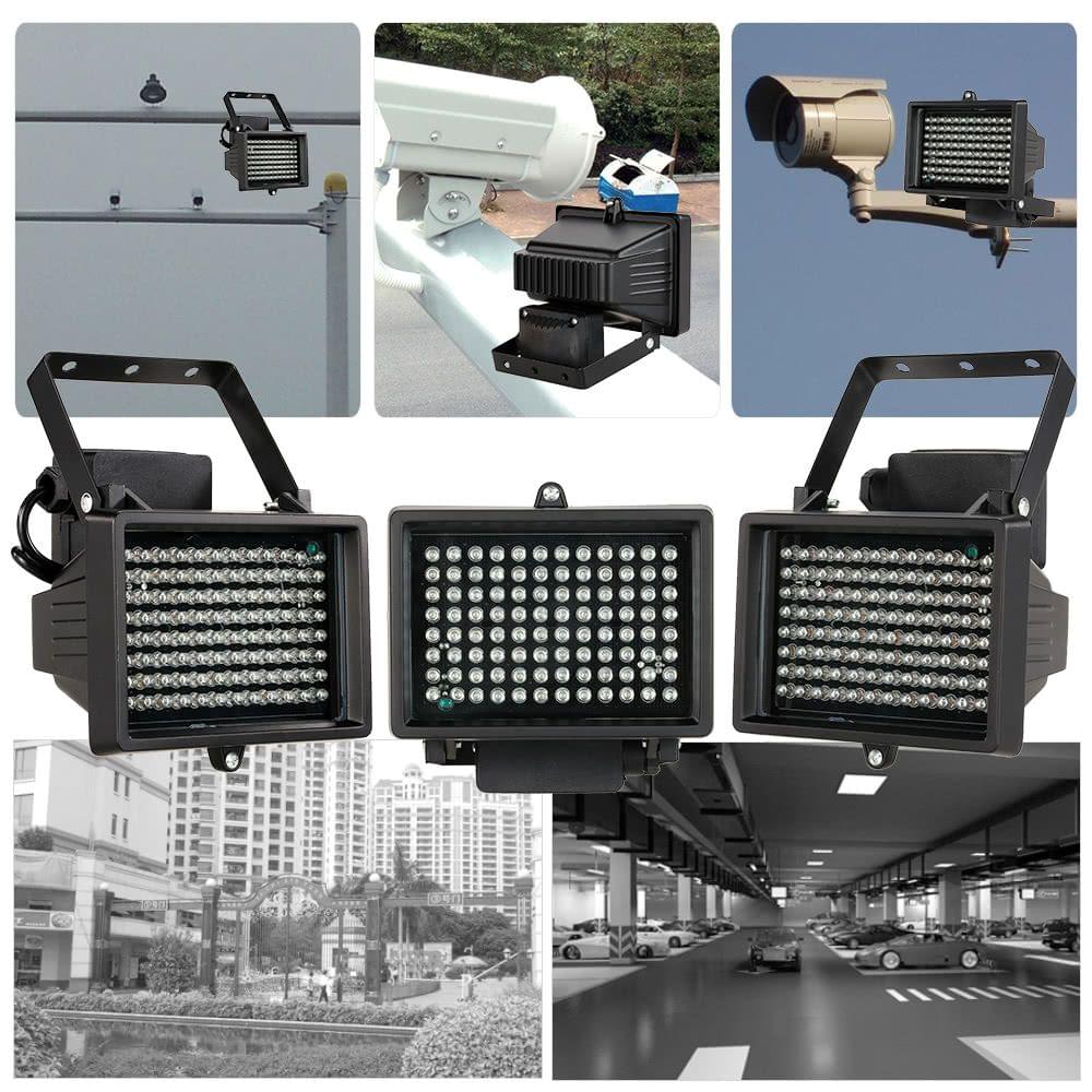 96 LEDS IR Illuminator Array Infrared Lamps Night Vision Outdoor Waterproof For CCTV Security Camera